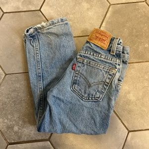 Boys Levi 550 slim relax fit size 5